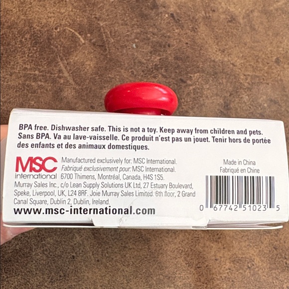 Joie Slider Burger Press Red Mini Hamburger Patty Maker Tiny Dishwasher Safe New - Picture 3 of 3